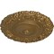 Ekena Millwork Marseille Ceiling Medallion (Fits Canopies up to 7 3/8"), Hand-Painted Pale Gold, 21"OD x 2"P CM21MAPAS - alternate 3